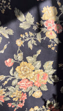 Load image into Gallery viewer, Rare 1970’s Vintage Blackberry and Morning Glory Calico dress by Young Edwardian