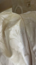 Load image into Gallery viewer, Fairytale 1980’s Vintage Old Stock White Floral Cotton Bridal Gown by Laura Ashley