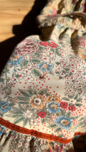Load image into Gallery viewer, 1970’s Vintage Rose and Garden Floral Print Dress by Jody T