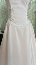 Load image into Gallery viewer, 1980’s Vintage Pink Lace and Taffeta Strapless Dream Dress