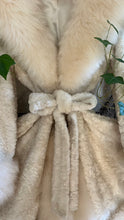 Load image into Gallery viewer, The Perfect 1960’s Vintage Creamy White Faux Fur and Shearling Coat