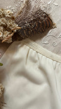 Load image into Gallery viewer, Pretty 1970’s vintage ivory nylon pajama Pants Bottoms