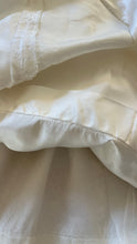 Load image into Gallery viewer, Perfect 1980’s Vintage White Satin and Tiered Lace Dream Dress