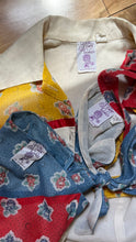 Load image into Gallery viewer, Incredible 1970’s Vintage Patchwork Stitched Cotton 3 Piece Set