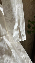 Load image into Gallery viewer, Fairytale 1980’s Vintage Old Stock White Floral Cotton Bridal Gown by Laura Ashley
