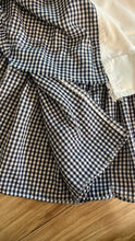 Load image into Gallery viewer, Rare 1970’s Vintage Gingham Calico Front Tie Gunne Sax Maxi Sundress