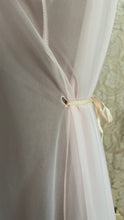 Load image into Gallery viewer, Beautiful 1970's vintage Pale Pink Chiffon Nightgown by Intime of California