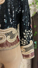 Load image into Gallery viewer, Outrageous Designer 1960’s Vintage Glass Beads Sequins Jacket by Judith Ann Creations
