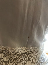 Load image into Gallery viewer, Breathtaking 1930’s Vintage Dove White Sheer Bridal Dress with Train