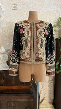 Load image into Gallery viewer, Outrageous Designer 1960’s Vintage Glass Beads Sequins Jacket by Judith Ann Creations