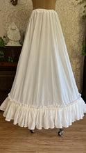Load image into Gallery viewer, Fairytale 1984 Vintage Off the Shoulder White Cotton Bridal Gown by Laura Ashley