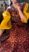 Load image into Gallery viewer, Delicious 1970’s vintage paisley floral dress by Jody T