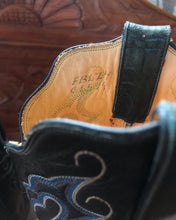 Load image into Gallery viewer, Beautiful 1970’s 1980’s Vintage Stormy Gray Leather Thunderbird Western Boots