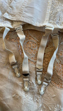 Load image into Gallery viewer, Deadstock 1950’s Vintage white Satin and Lace Bustier by Lady Marlene