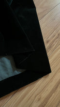 Load image into Gallery viewer, Medieval vibes 1970’s vintage Darkest Green Velveteen Candi Jones Dress
