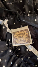 Load image into Gallery viewer, The 3 Shadows 1980’s Vintage Black and White Swiss Dot Gunne Sax Dress