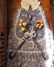 Load image into Gallery viewer, Rare 1960’s vintage Wisteria Purple Black Label Gunne Sax Maxi Dress