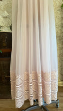 Load image into Gallery viewer, Beautiful 1970's vintage Pale Pink Chiffon Nightgown by Intime of California