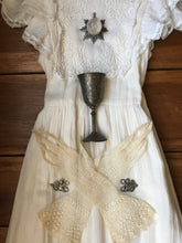 Load image into Gallery viewer, 1970’s vintage low back pinafore Gunne Sax maxi sundress