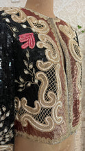 Load image into Gallery viewer, Outrageous Designer 1960’s Vintage Glass Beads Sequins Jacket by Judith Ann Creations