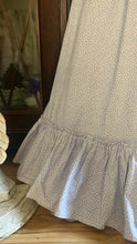 Load image into Gallery viewer, Periwinkle Blue Calico 1980’s vintage Laura Ashley dress