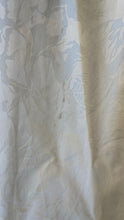 Load image into Gallery viewer, Fairytale 1980’s Vintage White Floral Cotton Bridal Gown by Laura Ashley