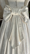 Load image into Gallery viewer, Fairytale 1980’s Vintage White Floral Cotton Bridal Gown by Laura Ashley