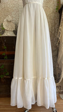 Load image into Gallery viewer, Bridal Collection 1970's vintage Dove White voile Gunne Sax maxi sundress