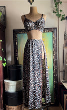 Load image into Gallery viewer, 1973 Vintage Vanity Fair Leopard Print Beach Cover up Skirt