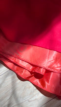 Load image into Gallery viewer, Gorgeous 1950’s Vintage Cherry Red Silk Chiffon Dress