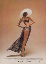 Load image into Gallery viewer, 1973 Vintage Vanity Fair Leopard Print Beach Cover up Skirt