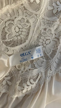 Load image into Gallery viewer, Deadstock 1980’s vintage ivory cream Olga Bodysilk nightgown