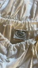Load image into Gallery viewer, Fairytale 1984 Vintage Off the Shoulder White Cotton Bridal Gown by Laura Ashley
