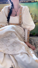Load image into Gallery viewer, Medieval Autumn 1960’s 1970’s Vintage Handmade Dress