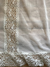 Load image into Gallery viewer, Breathtaking 1930’s Vintage Dove White Sheer Bridal Dress with Train