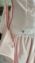 Load image into Gallery viewer, 1980’s Vintage Pink Lace and Taffeta Strapless Dream Dress