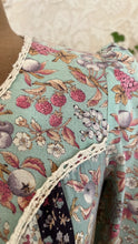 Load image into Gallery viewer, Amazing 1970’s Vintage Fruit and Bird Print Calico Dress
