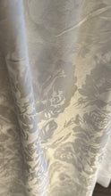 Load image into Gallery viewer, Fairytale 1980’s Vintage White Floral Cotton Bridal Gown by Laura Ashley