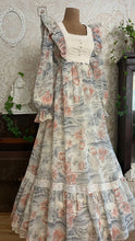Load image into Gallery viewer, Amazing 1970’s vintage autumn floral print dress by Candi Jones