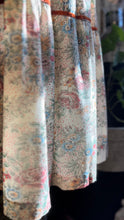 Load image into Gallery viewer, 1970’s Vintage Rose and Garden Floral Print Dress by Jody T