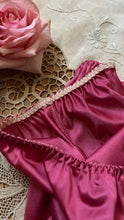 Load image into Gallery viewer, Pretty 1970’s vintage pink nylon pajama Pants Bottoms