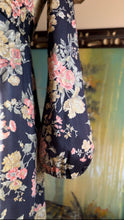 Load image into Gallery viewer, Rare 1970’s Vintage Blackberry and Morning Glory Calico dress by Young Edwardian