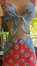 Load image into Gallery viewer, Incredible 1970’s Vintage Patchwork Stitched Cotton 3 Piece Set