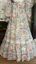 Load image into Gallery viewer, Amazing 1970’s vintage autumn floral print dress by Candi Jones