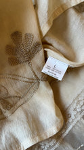 Load image into Gallery viewer, Old Stock 2000’s era Pearl Embroidered Net and Cotton Dress by Nataya