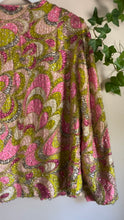 Load image into Gallery viewer, Unreal 1960’s Vintage Glass Beads Sequins and Silk Pucci Style Print Jacket from Hong Kong