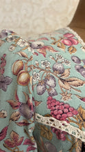 Load image into Gallery viewer, Amazing 1970’s Vintage Fruit and Bird Print Calico Dress