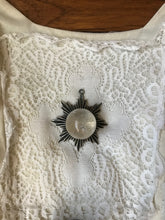 Load image into Gallery viewer, 1970’s vintage low back pinafore Gunne Sax maxi sundress