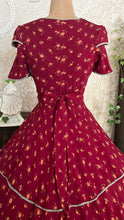 Load image into Gallery viewer, The Star Incredible Vintage Embroidered Full Sweep Dress