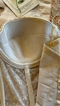 Load image into Gallery viewer, Deadstock 1950’s Vintage white Satin and Lace Bustier by Lady Marlene